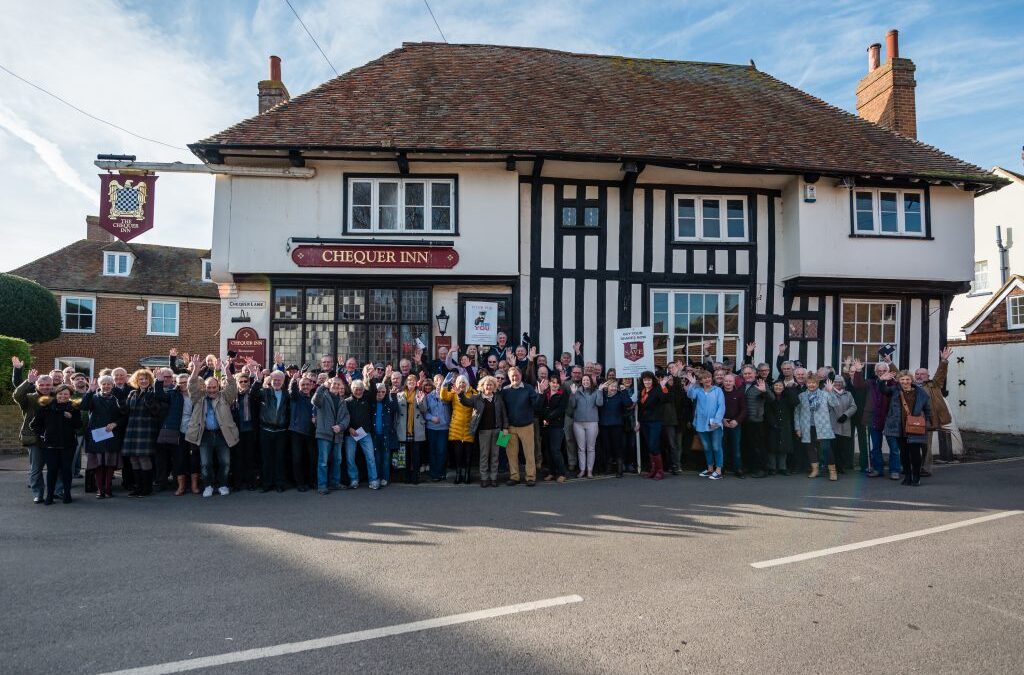 Community in Ash buy The Chequer Inn after village campaign – KM Article